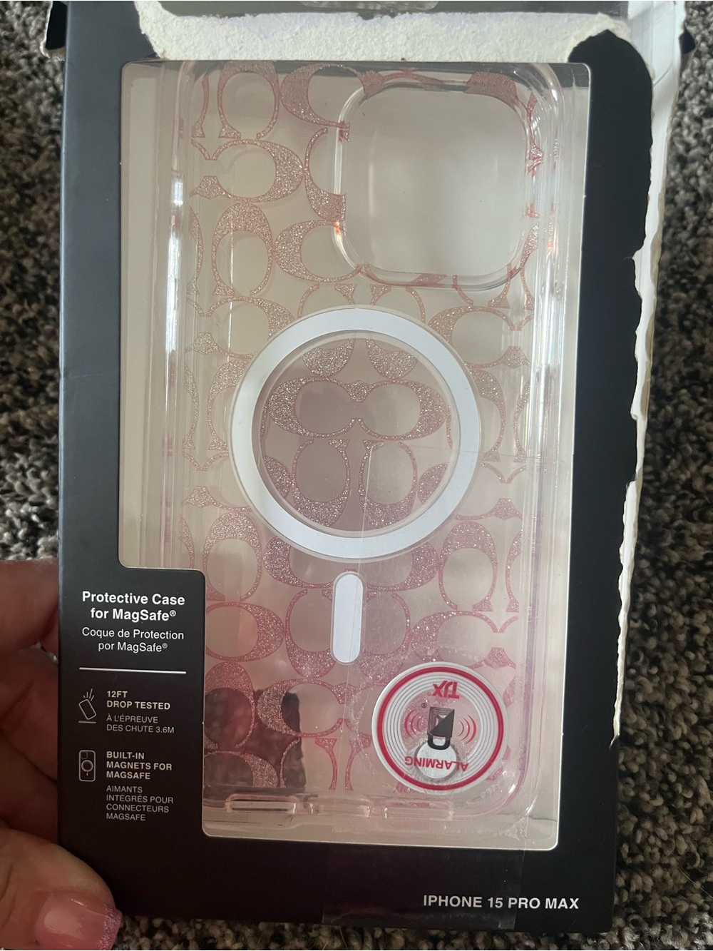 Coach phone case